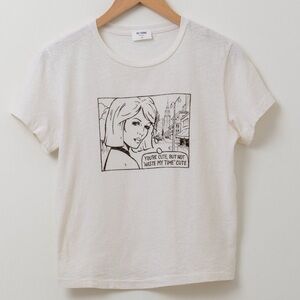 Classic You're Cute Tee - Size Medium